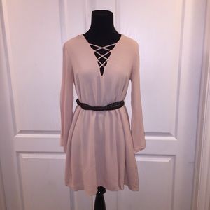 ASTR Peachy Pink Dress